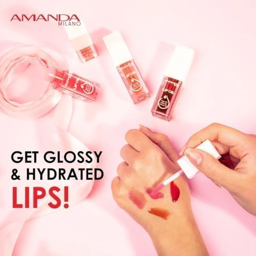 Amanda Milano Lip Oil with Argan, Jojoba & Avocado Oil , 5ml - 01