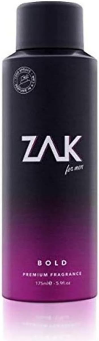 Zak Bold Perfume Spray for Men - Eau De Toilette- 175ml