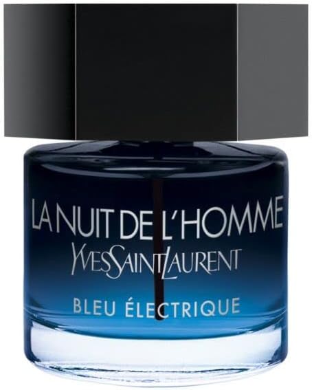 La Nuit de L'Homme Bleu Électrique Yves Saint Laurent for Men - Eau De Toilette Intense - 60ml