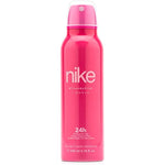 Nike Trendy Pink Woman Deodorant Spray 24H, Eau De Toilette , 200ML