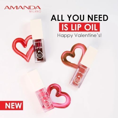 Amanda Milano Lip Oil with Argan, Jojoba & Avocado Oil , 5ml - 06
