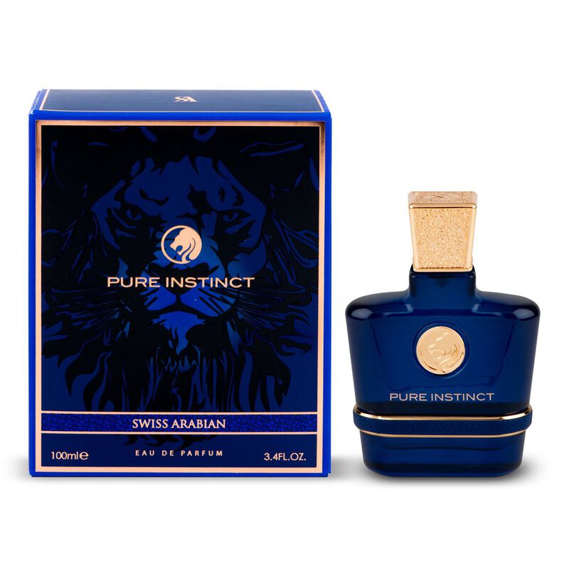 Pure Instinct by Swiss Arabian for Men - Eau De Parfum - 100ml