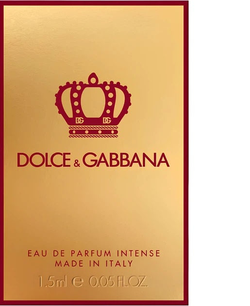 Q by Dolce & Gabbana for Women - Eau de Parfum Intense - 1.5ml (Sample) (1 Pc)