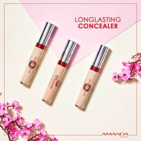 02 - Amanda Liquid Concealer – Long-Lasting Wear, Up to 12 Hours – 2.5ml