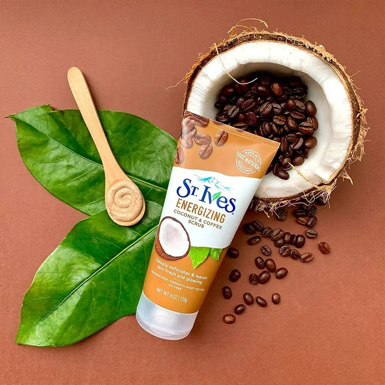 ST.IVES Energizing Coconut&Coffee Scrub -170GM