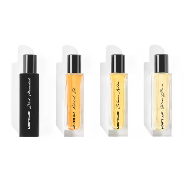 Mont Blanc Men’s Mini Travel Collection – Eau de Parfum Gift Set - 4 × 15ml
