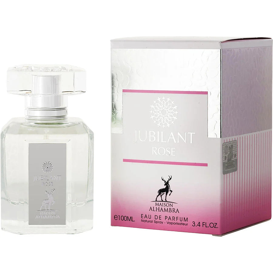 Jubilant Rose by Maison Alhambra for Women - Eau de Parfum - 100ml