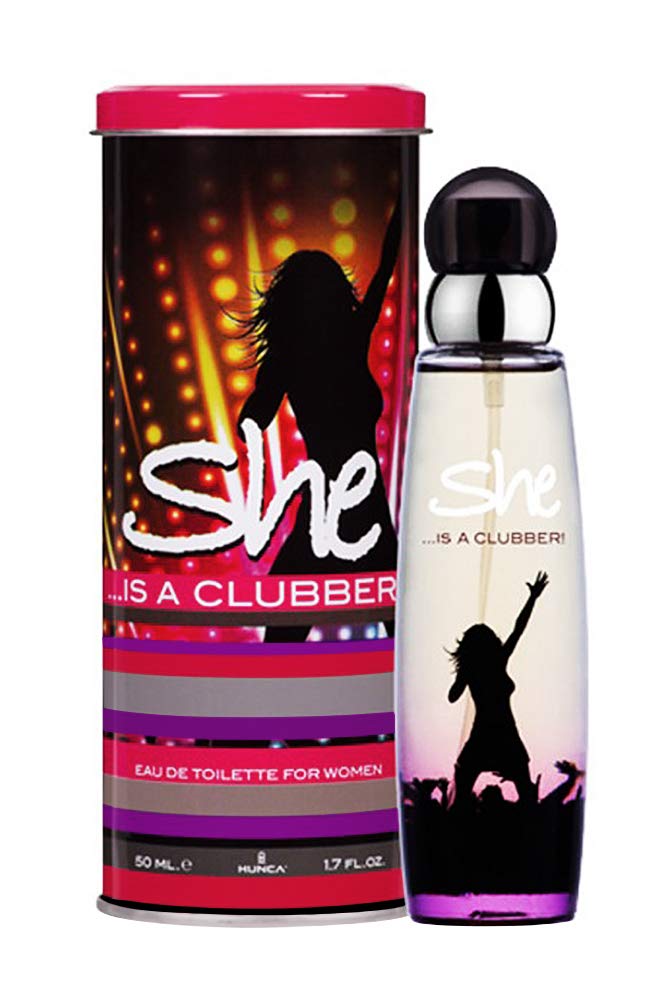 Hunca Set Hunca She Is A Clubber - For Women - EDT - 50 Ml– Zacshop