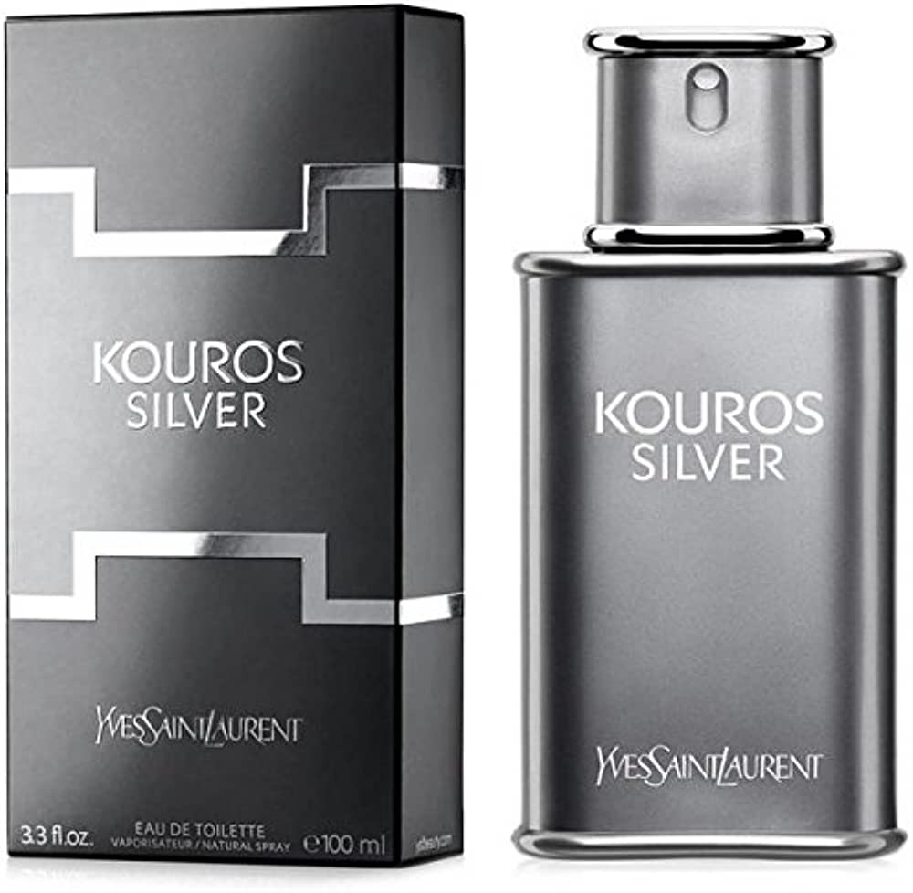 Yves Saint Laurent Kouros Silver For Men - Eau De Toilette -100ml