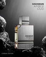 Amber Oud Carbon Edition by Al Haramain Perfumes for Unisex - Eau de Parfum - 60ml