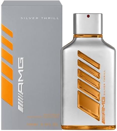 AMG Silver Thrill by Mercedes-Benz for Men - Eau de Parfum - 100ml