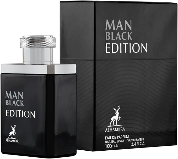 Maison Alhambra Man Black Edition for Men - Eau De Parfum - 100ml