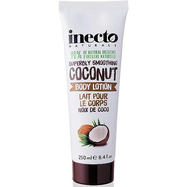 Inecto Naturals Superbly Smoothing Body Lotion, Coconut - 250 ml