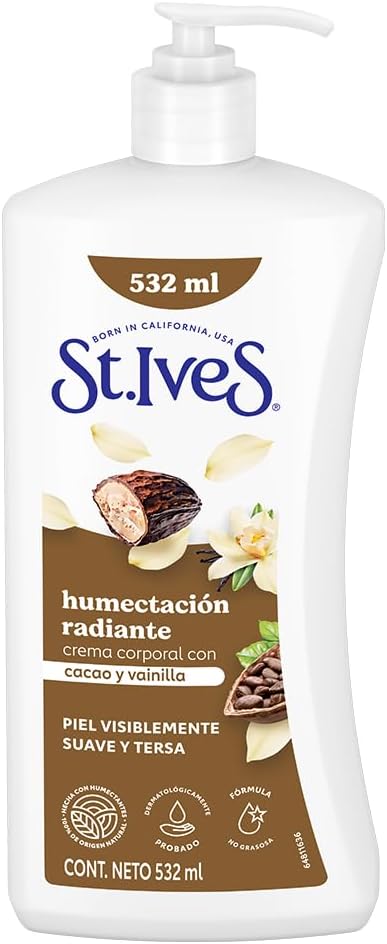 St.Ives Radiant Skin Cocoa Butter & Vanilla Bean Body Lotion – 532 ml