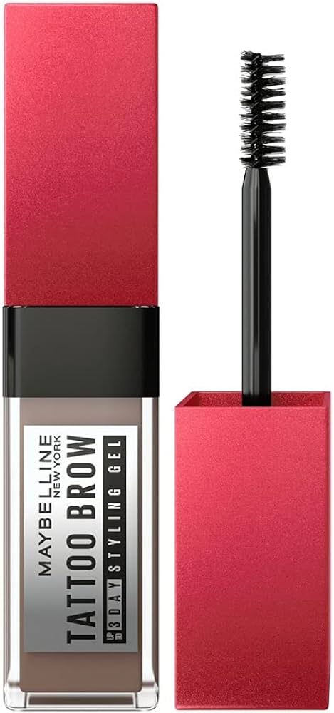 Maybelline New York Tattoo Brow 3 Day Styling Gel- Medium Brown