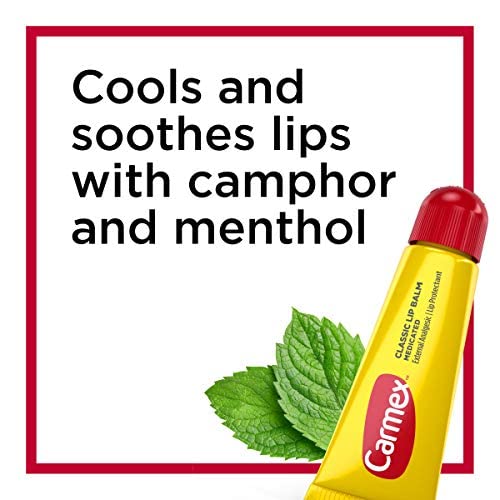 Carmex Lip Balm Tube Classic Medicated - مرطب شفاه كلاسيكي من كارمكس طبي.