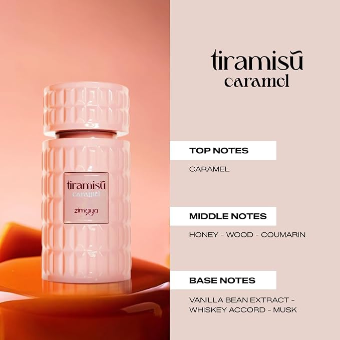 Tiramisu Caramel by Zimaya for Unisex - Eau De Parfum - 100ml