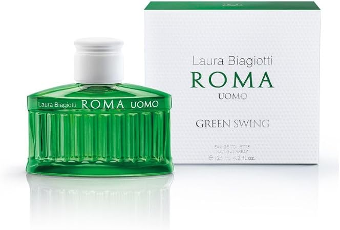 Roma Uomo Green Swing by Laura Biagiotti for Men - Eau de Toilette - 125ml