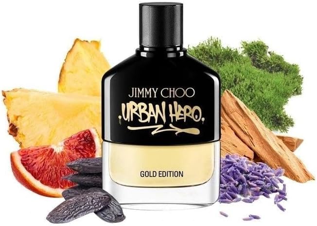 عطر جيمي تشو أوربان هيرو "الإصدار الذهبي" للرجال - أو دو برفيوم - 100 مل