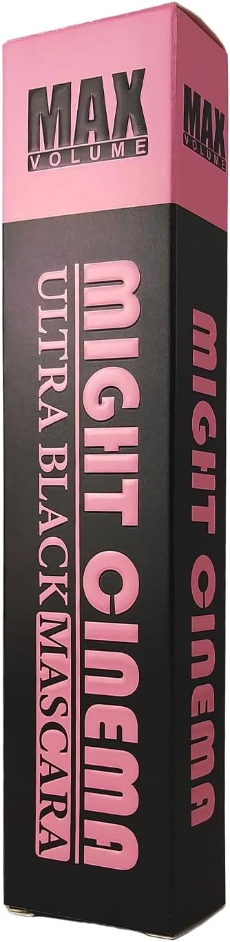 Might Cinema Mascara Ultra Black Max Volume - Black