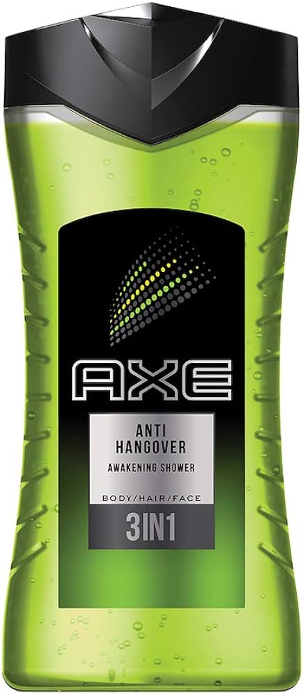 AXE Anti Hangover "Awakening Shower" 3 in 1 - Body/Hair/Face - XL - 400ml