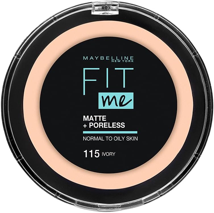 Maybelline Fit Me Matte and Poreless Compact Face Powder - 115 Ivory