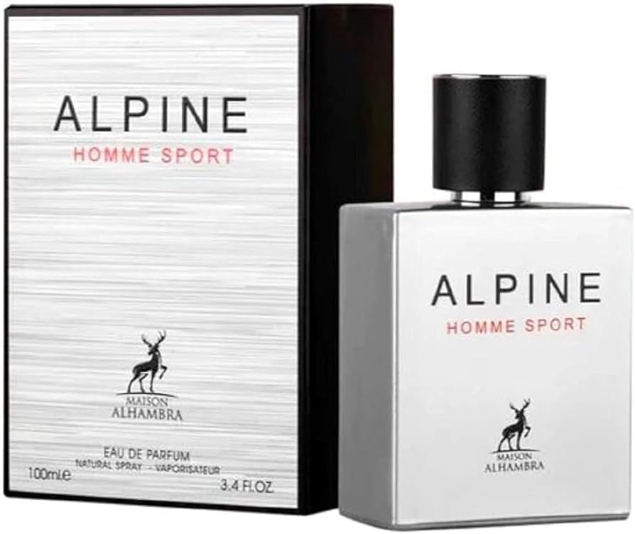 Maison Alhambra Alpine Homme Sport for Men - Eau De Parfum - 100ml