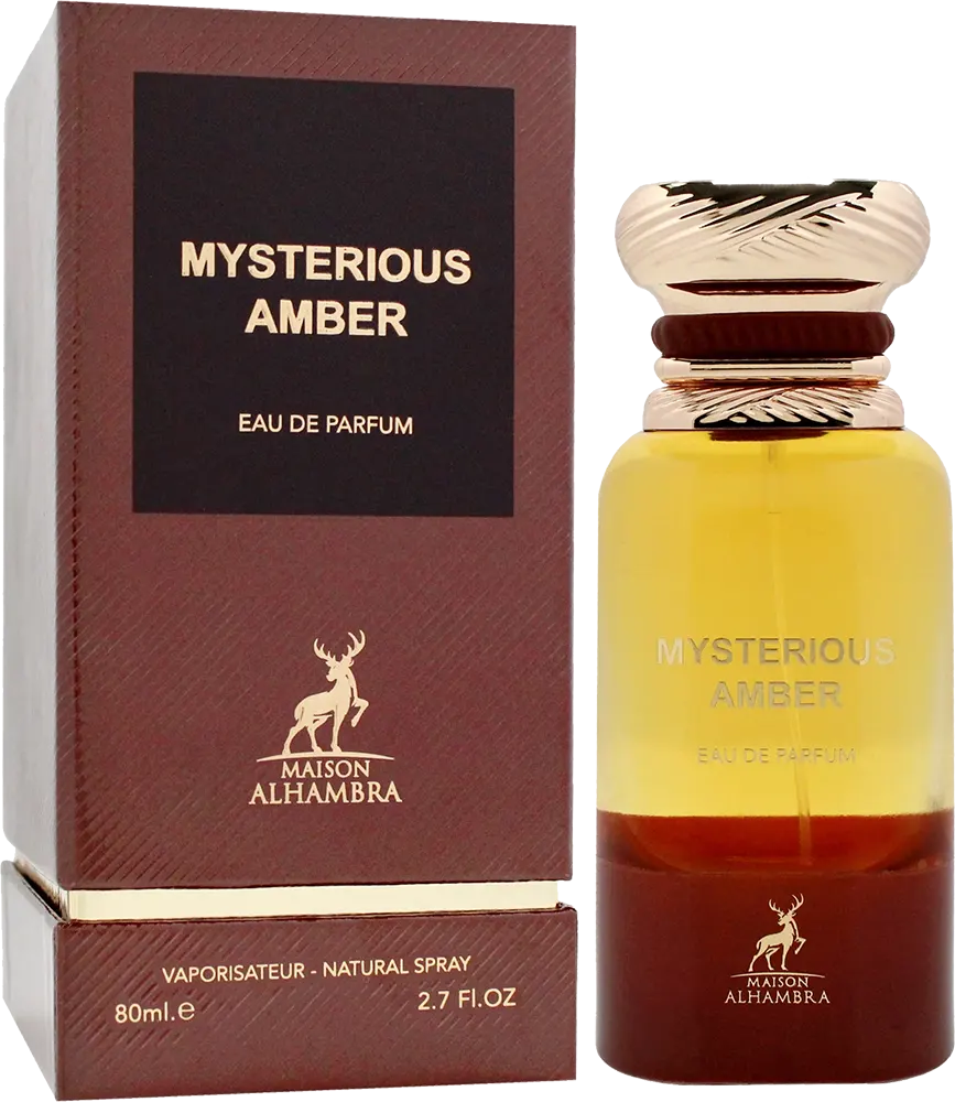 Mysterious Amber by Maison Alhambra for Unisex - Eau de Parfum - 80ml
