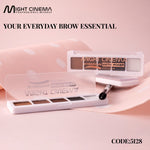 Might Cinema Eyebrow Palette Enhancer With Fixer - 4 Colors + fixer