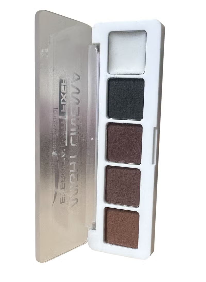 Might Cinema Eyebrow Palette Enhancer With Fixer - 4 Colors + fixer