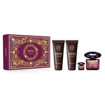 Crystal Noir Gift Set by Versace for Women - Eau de Parfum - Set (90ml + 5ml + 100ml Shower Gel + 100ml Body Lotion)