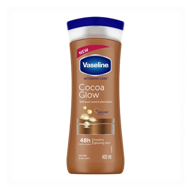 Vaseline Intensive Care Cocoa Glow 48H Moisture Body Lotion – 400ml