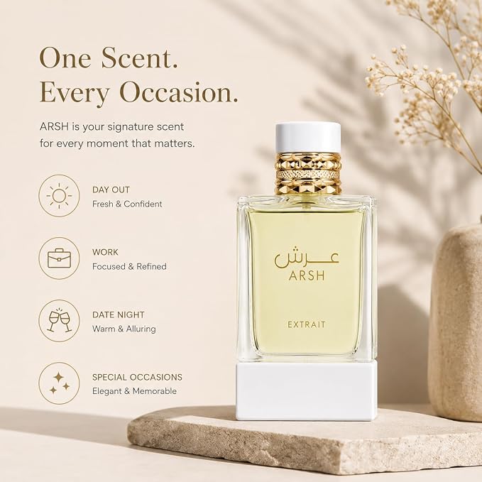 Arsh by French Avenue for Unisex - Extrait de Parfum - 100ml