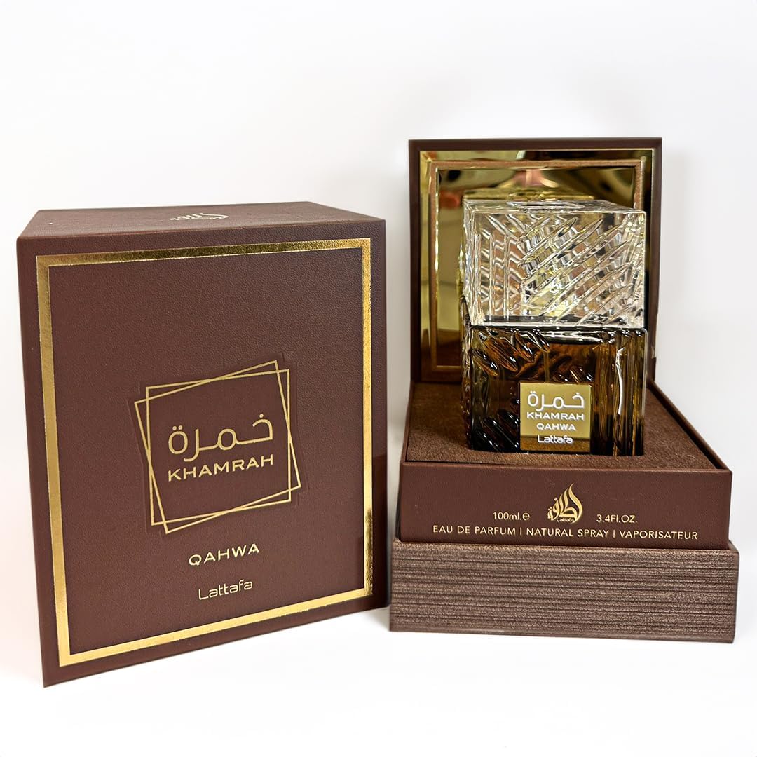 Khamrah Qahwa Lattafa for Unisex- Eau De Parfum - 100ml