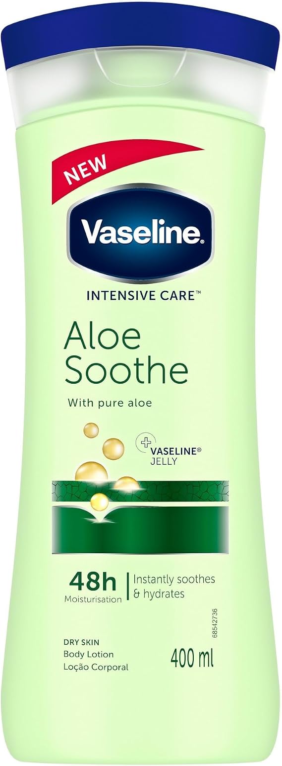 Vaseline Intensive Care Aloe Soothe 48H Moisture Body Lotion – 400ml
