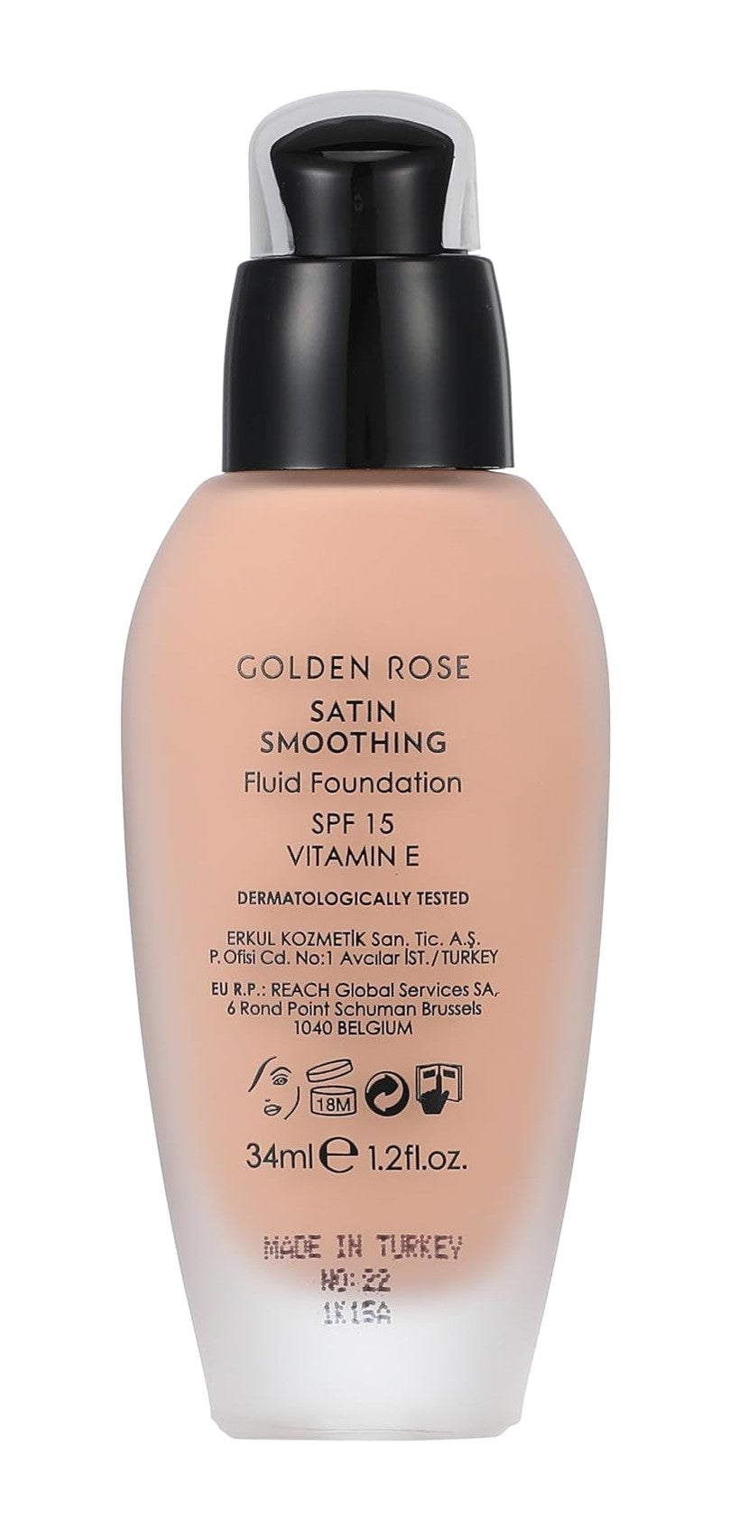 Golden Rose satin smoothing fluid foundation review 