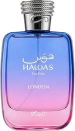 Hawas London by Rasasi for Unisex - Eau de Parfum - 100ml