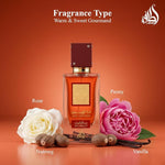 عطر أنا الأبيض سكارليت من لطافة للجنسين - ماء عطر - 60 مل