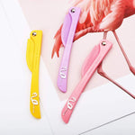 Feather Flamingos Platinum Hardened Blade For Women