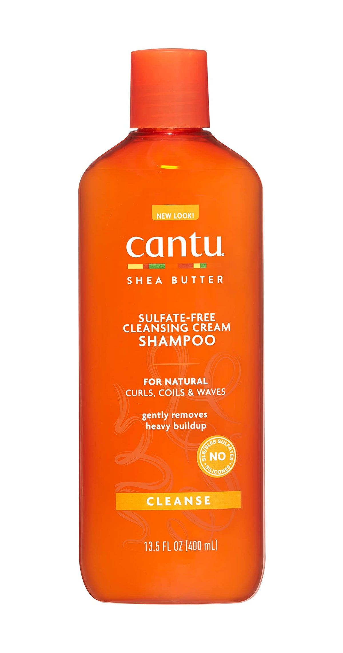 Cantu Sulfate-Free Cleansing Cream Shampoo with Shea Butter for Natural Hair - 400ml