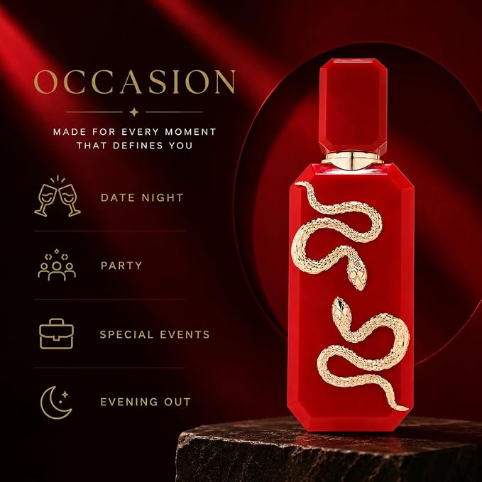 Veneno Scarlet by French Avenue for Unisex - Extrait de Parfum - 100ml