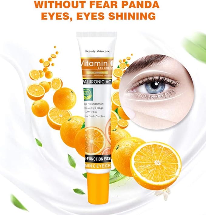 Disaar Beauty Hyaluronic Acid & Vitamin C Whitening Eye Cream - 25ml