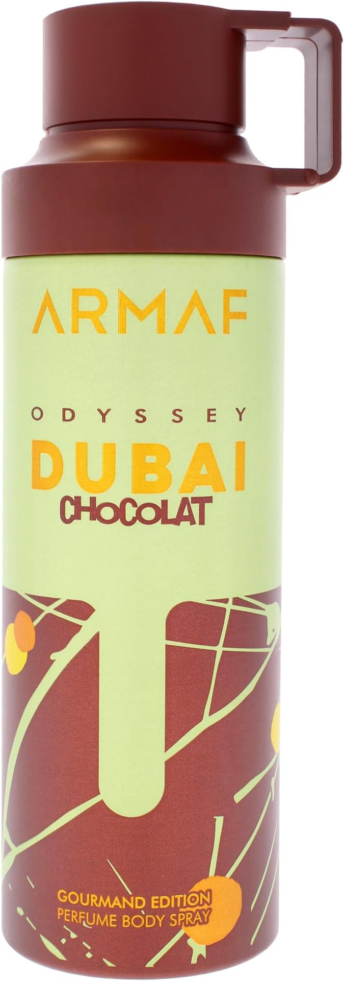 Odyssey Dubai Chocolat Gourmand Edition by Armaf for Unisex Deodorant Perfume Body Spray - 200ml