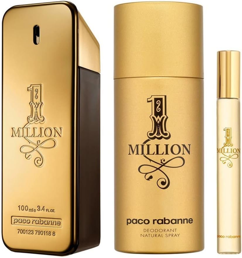 1 Million Rabanne for Men Gift Set - Parfum - 3Pcs