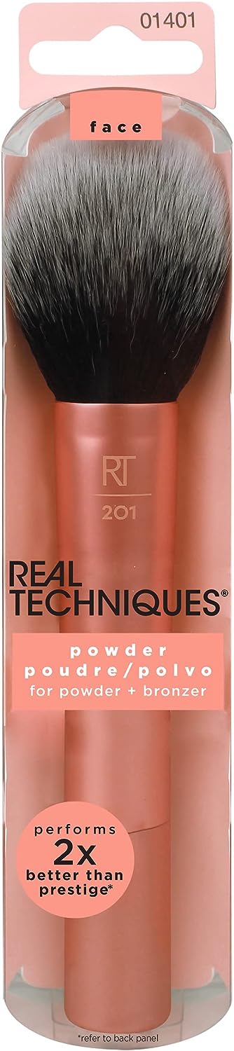 Real Techniques Powder Brush, For Loose or Pressed Setting Powder Face, RT 201