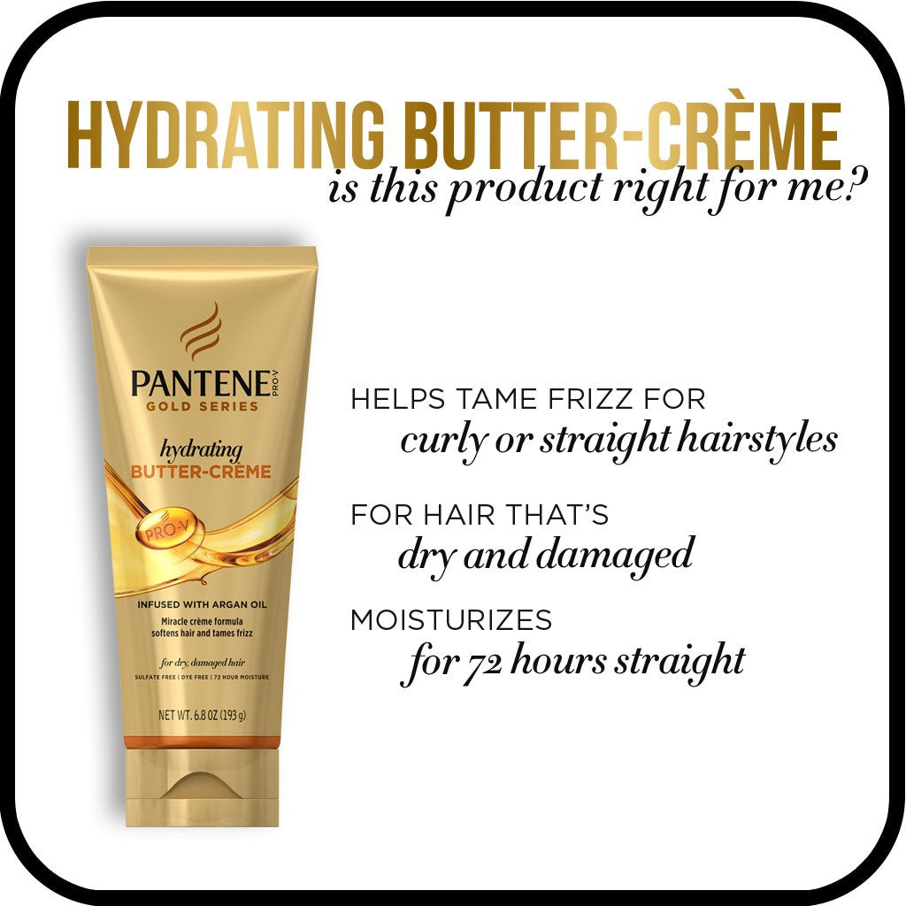 Pantene ProV Gold Series Hydrating Butter Cream - 193gm