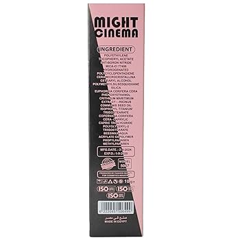 Might Cinema Charcoal Mascara Long Lash - Black