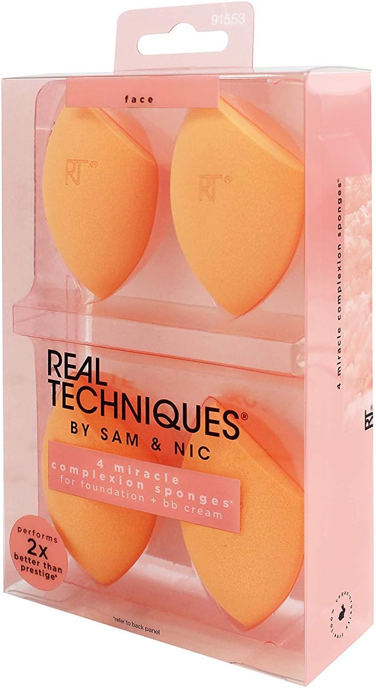 Real Techniques 4 Miracle Complexion Sponges