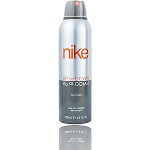 Nike Up Or Down Silver Deodorant for Men, 200ml