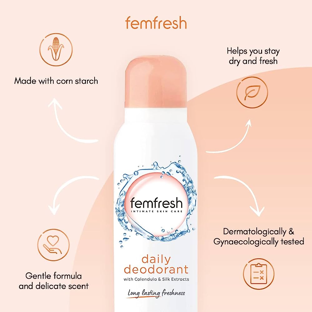 Femfresh Daily Freshness Deodorant Intime - 125 ml